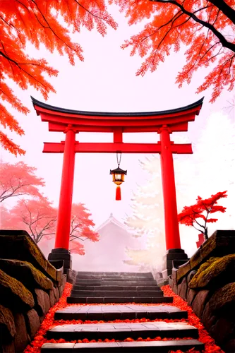 japanese shrine,torii,shinto,shrine,senbon torii,japanese sakura background,sakura background,shinto shrine gates,fushimi inari shrine,shrines,japanese background,fushimi inari-taisha shrine,japanese garden,japanese garden ornament,japan garden,momiji,victory gate,red place,kyoto,jigoku,Art,Classical Oil Painting,Classical Oil Painting 27