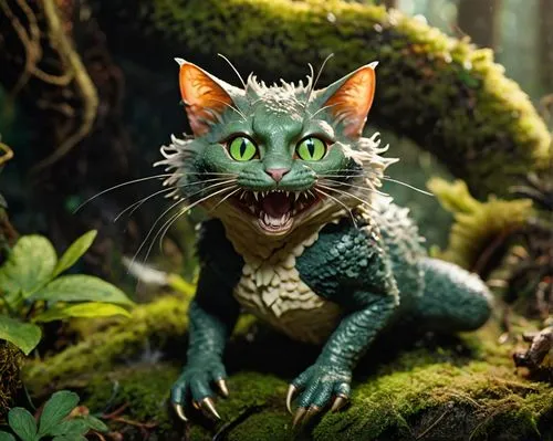 alberty,aaaa,gruffalo,fantasy animal,toothless,emerald lizard,mogaka,mowgli,jaggernauth,bunyip,cathala,saria,sendak,frowick,kornak,felidae,forest dragon,mogwai,greenie,taittiriya,Conceptual Art,Fantasy,Fantasy 26