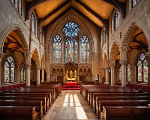 presbytery,interior view,pcusa,interior,the interior,transept,christ chapel,sanctuary,chapel,choir,episcopalianism,church windows,chancel,ecclesiatical,st mary's cathedral,altar,ecclesiastical,pews,episcopalian,stained glass windows,Illustration,Retro,Retro 09