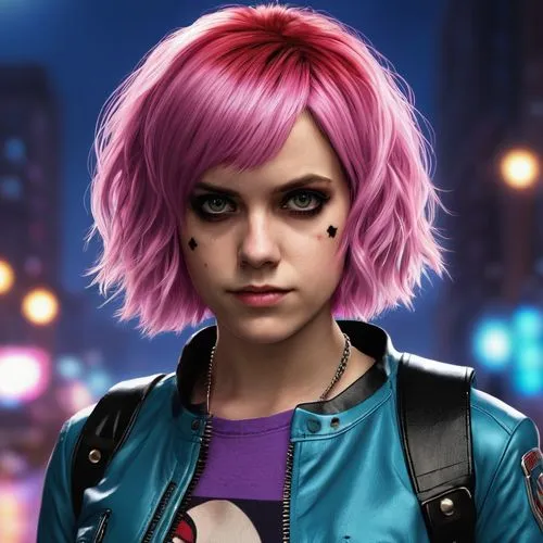 aelita,punk,ramona,tonks,domino,bulletgirl,nora,maeve,pink vector,punk design,neuromancer,protagonist,holtzman,quantic,ringwald,jinx,clementine,ellie,pank,avie,Photography,General,Realistic