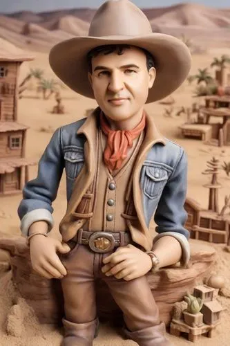 vaquero,pecos,pardner,westerns,sandmann,tex,filoni,canutt,westerngeco,hagman,clay doll,model train figure,cogburn,rawhide,claymation,ranchera,rancher,western riding,cerrone,agajanian,Digital Art,Clay