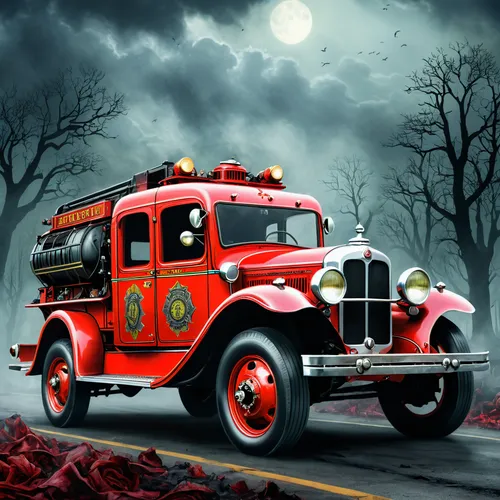 fire truck,fire apparatus,firetruck,white fire truck,fire engine,halloween truck,fire pump,child's fire engine,fire fighter,fire dept,day of the dead truck,fire brigade,emergency vehicle,fire-fighting,fire department,fire fighters,firefighter,firemen,fire service,firefighters,Conceptual Art,Fantasy,Fantasy 30