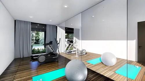 3d rendering,fitness room,fitness center,interior modern design,core renovation,modern room,sketchup,habitaciones,render,renders,hallway space,fitness facility,loft,interior decoration,3d rendered,habitacion,smart house,modern living room,interior design,home interior