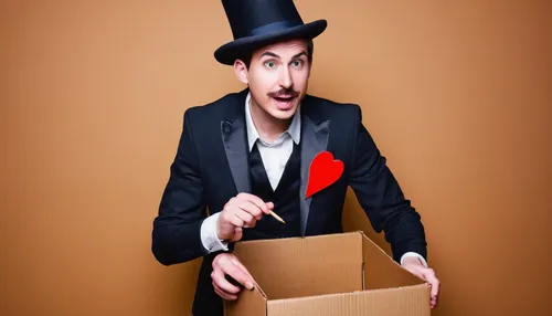 Write a comedy skit involving a clumsy magician and a cardboard box.,drop shipping,courier software,expenses management,moving boxes,online sales,establishing a business,affiliate marketing,online mar