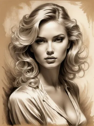 sepia,blonde woman,romantic portrait,photo painting,portrait background,girl drawing,young woman,blond girl,art painting,girl portrait,airbrushed,blonde girl,fantasy portrait,woman face,artistic portrait,world digital painting,vintage female portrait,mystical portrait of a girl,vintage woman,woman portrait,Illustration,Black and White,Black and White 26