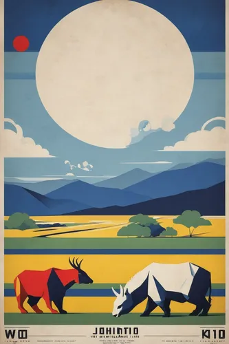 travel poster,film poster,travel trailer poster,italian poster,mongolia,poster,mongolia in the northwest portion,yukon territory,kurai steppe,fox hunting,year of construction 1954 – 1962,oxen,inner mongolia,chamois with young animals,elk,kyrgyzstan som,basotho,summer solstice,cool woodblock images,art deco border,Art,Artistic Painting,Artistic Painting 43