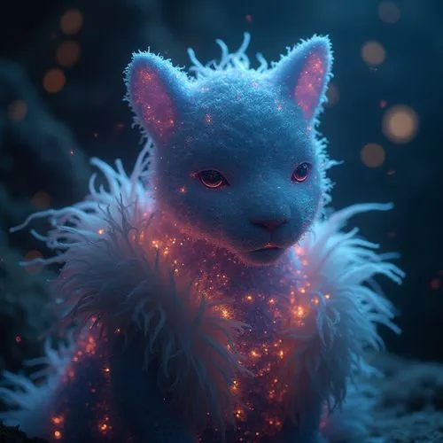 furgal,light fur,cinema 4d,lumi,nebula guardian,frostbitten