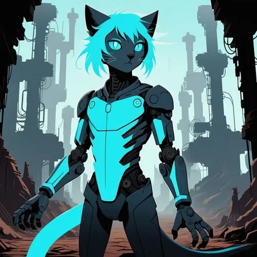 scourge,rinzler,cyberian,bluefire,avatar,tiga,Illustration,Japanese style,Japanese Style 06