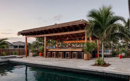 pool house,pool bar,tropical house,mayakoba,florida home,palapa,cabana,patios,seminyak,cabanas,holiday villa,outdoor pool,beach house,pergolas,anantara,las olas suites,dunes house,casita,carports,beautiful home