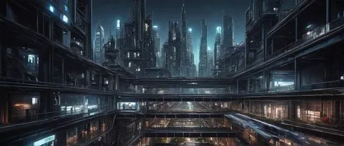 metropolis,coruscant,arkham,fantasy city,cybercity,gotham,cyberpunk,cityscape,futuristic landscape,black city,bladerunner,dystopian,shanghai,microdistrict,cybertown,arcology,urbanworld,shadowrun,megalopolis,sci - fi,Illustration,Realistic Fantasy,Realistic Fantasy 17