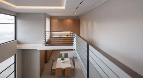 hallway space,3d rendering,sky apartment,penthouses,render,habitaciones,modern kitchen interior,associati,lofts,daylighting,interior modern design,block balcony,modern room,stairwell,revit,loft,modern office,an apartment,sketchup,renders,Photography,General,Realistic