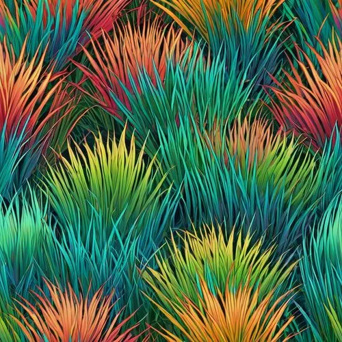 seamless multi colored holographic grass  ground texture,cactus digital background,spinifex,ornamental grass,palmettos,pandanus,parrot feathers,pineapple background,tenuifolia,pineapple wallpaper,cord