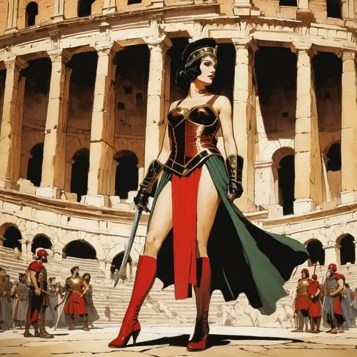 themyscira,wonder woman city,hippolyta,rome 2,gladiator,eldena,Conceptual Art,Daily,Daily 08