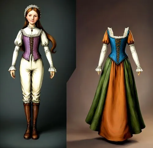 cuirasses,noblewomen,folk costumes,women's clothing,folk costume,bodices,women clothes,breeches,elizabethans,corsets,suit of the snow maiden,miniaturist,bodice,surcoat,ladies clothes,butterick,townsfolk,costumes,hanbok,huguenots,Conceptual Art,Fantasy,Fantasy 01