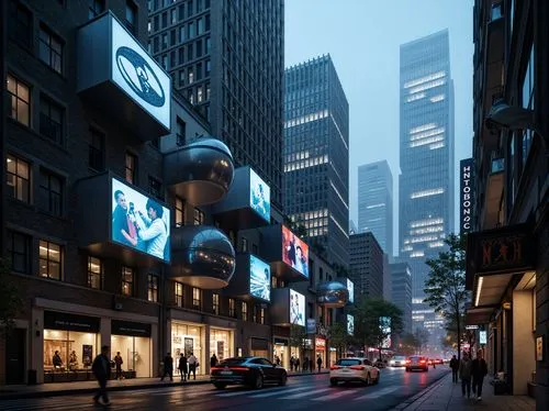 shinjuku,cybercity,3d rendering,time square,3d render,render,cinema 4d,city corner,new york streets,paulista,business district,kamurocho,urbanworld,akiba,cityzen,times square,soho,shopping street,kaidan,manhattan