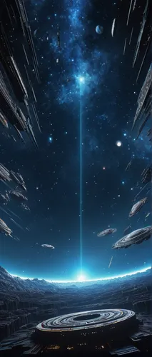 sidonia,binary system,exoplanet,ice planet,north star,space art,borealis,the pillar of light,interstellar bow wave,asterion,earth rise,background image,beacon,stargate,asteroid,federation,trajectory of the star,starscape,meteor,beam,Illustration,Black and White,Black and White 09