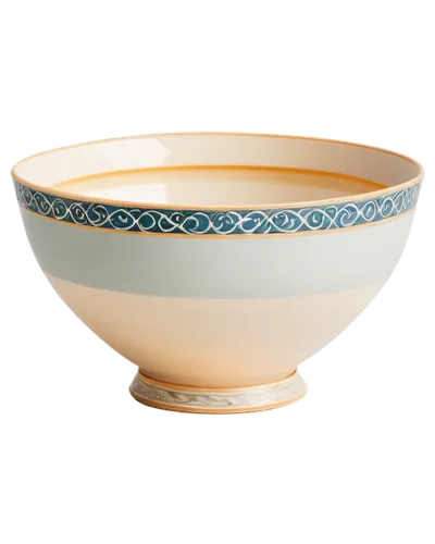 Ceramic bowl, transparent, white interior, rounded shape, narrow base, wide mouth, ornate handle, delicate pattern, soft lighting, shallow depth of field, warm color tone, still life composition.,serv