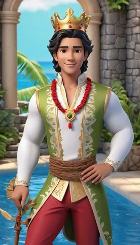 sindbad,pangeran,caliandro,dhritarashtra,jalal,vikramaditya,Unique,3D,3D Character