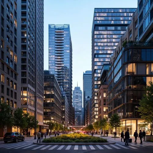 tishman,marunouchi,new york streets,transbay,paved square,metrotech,streeterville,5th avenue,kimmelman,streetscapes,streetscape,aoyama,yorkville,financial district,cityline,inlet place,business district,citicorp,tamachi,urban landscape