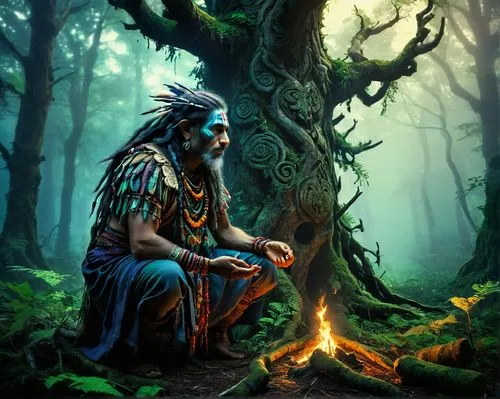 shamanism,shamanic,abenaki,shaman,native american,shamans,american indian,cailleach,archdruid,the american indian,druidic,paleoindian,druidry,ndn,witchdoctor,wampanoag,tribes,chieftain,cherokee,native,Conceptual Art,Fantasy,Fantasy 18