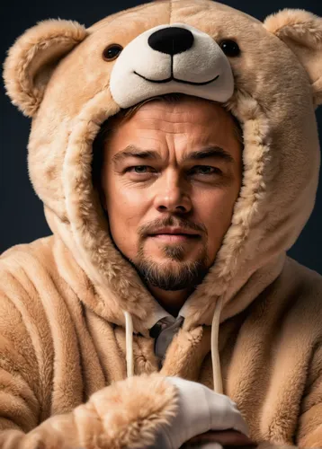 Leonardo Dicaprio in a cute teddy bear costume
,cute bear,teddy bear,bear market,3d teddy,teddybear,teddy-bear,bear teddy,pubg mascot,teddy bear crying,slothbear,koala bear,bear,little bear,nordic bea