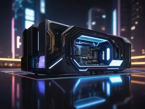 fractal design,3d render,xfx,gpu,3d rendered,antec,cinema 4d,graphic card,render,3d rendering,pc tower,ldd,computer case,vega,ryzen,vmax,rendered,gigabyte,vr headset,futuristic,Illustration,Japanese style,Japanese Style 20