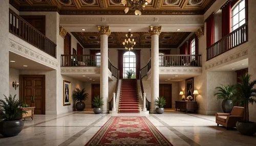 emirates palace hotel,entrance hall,nemacolin,lobby,hallway,hotel lobby,amanresorts,foyer,luxury hotel,hotel hall,gleneagles hotel,the cairo,grand hotel europe,royal interior,intercontinental,dragon palace hotel,rosecliff,claridge,bessborough,crown palace