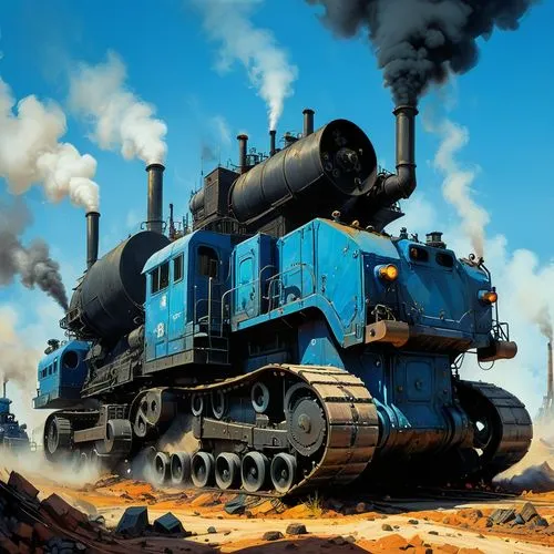 steam locomotive,steam locomotives,steamrolling,steamrollered,steam engine,steamrollers,Conceptual Art,Sci-Fi,Sci-Fi 01