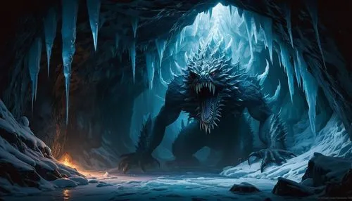 ignagni,underdark,gradimir,barghuti,jotun,werewolve,svarog,wendigo,fenrir,ice cave,nekron,tengri,glaurung,hyperborean,akhalgori,beheira,nordheim,barghest,midir,wulfstan,Conceptual Art,Fantasy,Fantasy 28