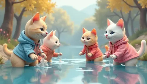 aristocats,moomin world,cat pageant,moomins,georgatos,riverclan