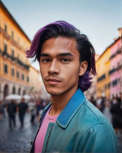 sanjaya,juliani,young model istanbul,pelo,raja,purple background,pakistani boy,bologna,colorization,adipati,tariq,colorizing,matteo,saba,fabio,man in pink,city ​​portrait,milan,purple skin,gian,Photography,General,Cinematic