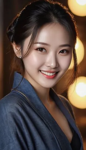 chinese girl, (gently smiling:1.2), fully clothed, fully dressed, fine clothes, fine tuning, curve, in good shape, photo realistic, expressive, ultra HD, everything detailed, rare, flexible, complex, 