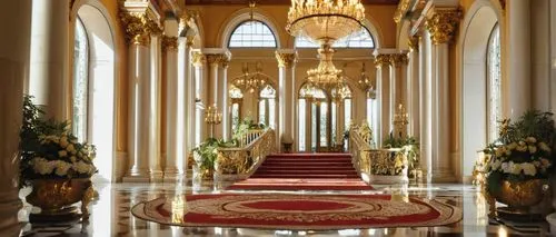 crown palace,emirates palace hotel,royal interior,foyer,marble palace,presidential palace,ritzau,hallway,hall of nations,entrance hall,corridor,grandeur,kempinski,palladianism,the royal palace,europe palace,habtoor,grand master's palace,entranceway,ballroom,Illustration,Realistic Fantasy,Realistic Fantasy 10