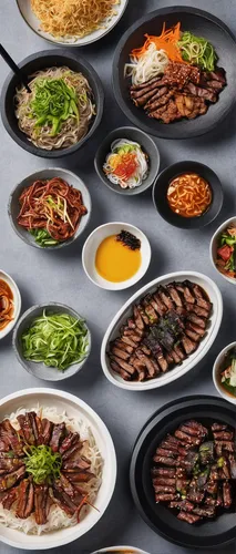 Create a menu with unique fusion dishes that Antoya Korean BBQ could introduce.,korean royal court cuisine,korean chinese cuisine,korean cuisine,korean food,korean side dish,banchan,dak galbi,galbi,bu