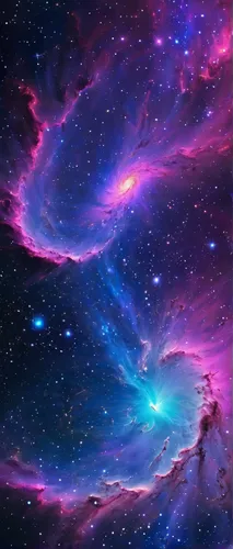 Paint a vivid picture of NGC 6514 using only words.,nebula,nebula 3,galaxy,colorful stars,space art,fairy galaxy,galaxy collision,unicorn background,cosmos,colorful star scatters,full hd wallpaper,ori