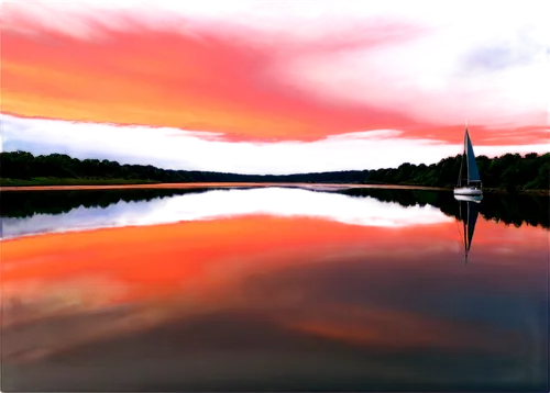 evening lake,north baltic canal,virtual landscape,arboga,waterscape,reflection in water,opeongo,waterbody,gunatillake,reflexed,mirror water,epic sky,lake rose,pink dawn,ostrobothnia,reflections in water,narew,lipno,red sky,loch,Illustration,Realistic Fantasy,Realistic Fantasy 36