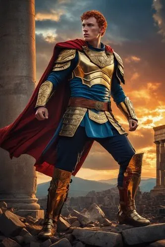 julius caesar,the roman centurion,caracalla,patriot,caesar,hero,apollofalter,god of thunder,imperator,ginger rodgers,rome 2,roman soldier,donald trump,superman,elaeis,ramses ii,alexander,superhero,digital compositing,kapparis,Illustration,American Style,American Style 03