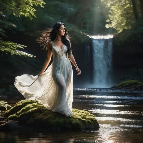 celtic woman,faerie,faery,fantasy picture,enchanting,mystical portrait of a girl,the enchantress,fairy queen,enchanted,rusalka,girl in a long dress,fairytale,girl on the river,fairy tale,a fairy tale,bridal veil,the night of kupala,celtic queen,the blonde in the river,ballerina in the woods,Photography,General,Fantasy