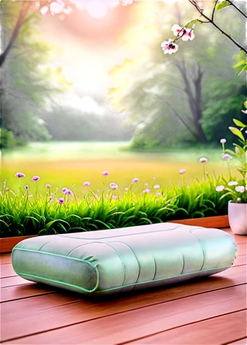 inflatable mattress,air mattress,yoga mat,robotic lawnmower,yoga mats,garden bench,glasses case,daybed,battery pressur mat,solar battery,cloud roller,kozuka,wood daisy background,mattress,relaxing massage,foam roll,gaiam,yogacara,green wallpaper,suitcase in field,Conceptual Art,Sci-Fi,Sci-Fi 04