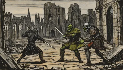 middle ages,medieval,the middle ages,the pied piper of hamelin,pilgrims,hall of the fallen,heroic fantasy,dance of death,swordsmen,plague,medieval market,danse macabre,guards of the canyon,sword fighting,first world war,game illustration,knight festival,verdun,patrol,bach knights castle,Art,Artistic Painting,Artistic Painting 01