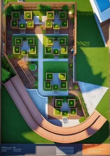 solar cell base,town planning,circuit board,new housing development,soccer field,layout,floorplan home,hospital landing pad,blocks of houses,container terminal,school design,soccer-specific stadium,demolition map,baseball diamond,solar farm,baseball field,football field,hafencity,artificial island,kubny plan,Photography,General,Realistic