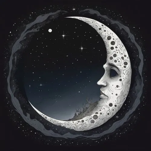 lunar phases,moon phases,moon phase,moon and star background,lunar phase,moonbeams,moonchild,hanging moon,circumlunar,moonbeam,lunae,the moon,moon night,moon,celestial body,phase of the moon,moonlike,occultation,lunar,moonlighted,Illustration,Realistic Fantasy,Realistic Fantasy 04