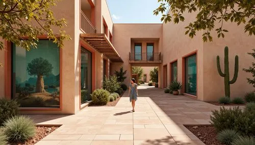 courtyards,amanresorts,xeriscaping,scottsdale,3d rendering,riad,sonoran,breezeway,tuscon,cactuses,palmilla,sketchup,townhomes,entryways,silverleaf,courtyard,sonoran desert,exterior decoration,landscaped,patios