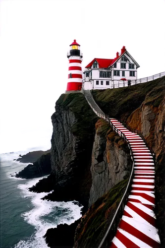 red lighthouse,lighthouses,lighthouse,petit minou lighthouse,light house,point lighthouse torch,crisp point lighthouse,lightkeeper,phare,capeside,electric lighthouse,winding steps,battery point lighthouse,light station,farol,newfoundland,cape elizabeth,neist point,ouessant,red cliff,Illustration,Abstract Fantasy,Abstract Fantasy 09
