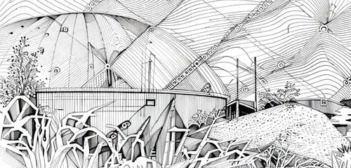 leek greenhouse,flower dome,greenhouse cover,greenhouse,botanical line art,palm house,panoramical,insect house,straw hut,aviary,gardens by the bay,garden of plants,bamboo plants,the palm house,gasometer,tunnel of plants,vegetables landscape,trusses of torch lilies,biome,structures,Design Sketch,Design Sketch,None