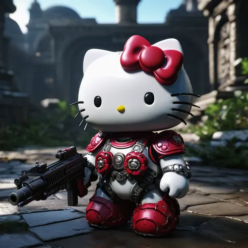 cat warrior,lucky cat,doll cat,flower cat,kawaii patches,blossom kitten,armored animal,white cat,goki,minibot,armored,cat kawaii,kitty,cat child,wind-up toy,samurai,defective protector,widow flower,porcelaine,prowl,Illustration,Realistic Fantasy,Realistic Fantasy 08