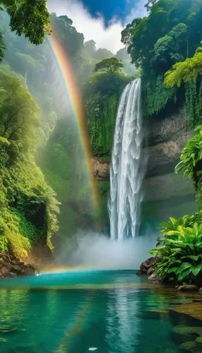 green waterfall,rainbow background,rainbow bridge,waterfalls,pot of gold background,water fall,brown waterfall,full hd wallpaper,wasserfall,colorful background,landscape background,background view nature,beautiful landscape,background colorful,waterfall,landscapes beautiful,natural scenery,colorful water,water falls,the natural scenery