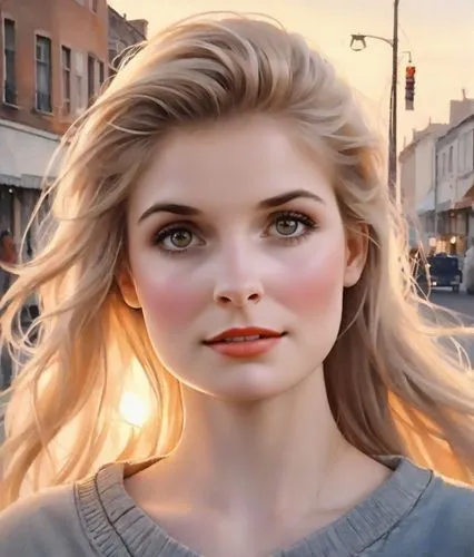 annabeth,blonde woman,photorealistic,storybrooke,photorealist,liesel,khnopff,rotoscoped,photo painting,rotoscoping,airbrushed,photorealism,airbrushing,blonde girl,cosmetic brush,behenna,world digital painting,rotoscope,anastasiadis,compositing,Digital Art,Watercolor