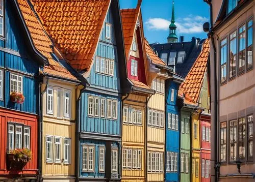 half-timbered houses,bryggen,bryggeri,bryggman,bergen,trondheim,half-timbered wall,townscapes,nuernberg,townhouses,wooden houses,quedlinburg,blocks of houses,freiburg,row of houses,nurnberg,stavanger,houses clipart,timbered,erfurt,Unique,Paper Cuts,Paper Cuts 08