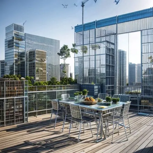 roof terrace,hoboken condos for sale,roof garden,penthouse apartment,sky apartment,skyscapers,glass facade,glass facades,residential tower,glass building,structural glass,block balcony,steel construct